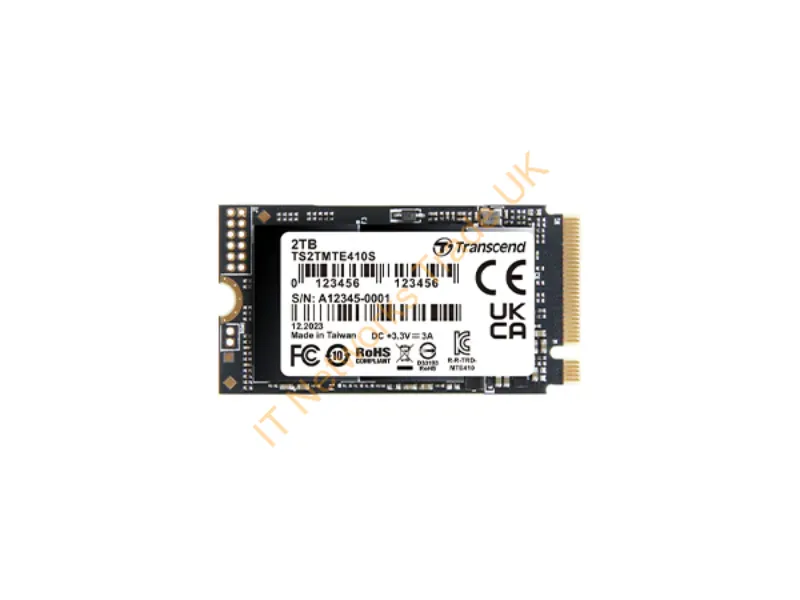 TS2TMTE410S - Transcend Pcie Ssd 410S 2 Tb M.2 Pci Express 4.0 Nvme 3D Nand