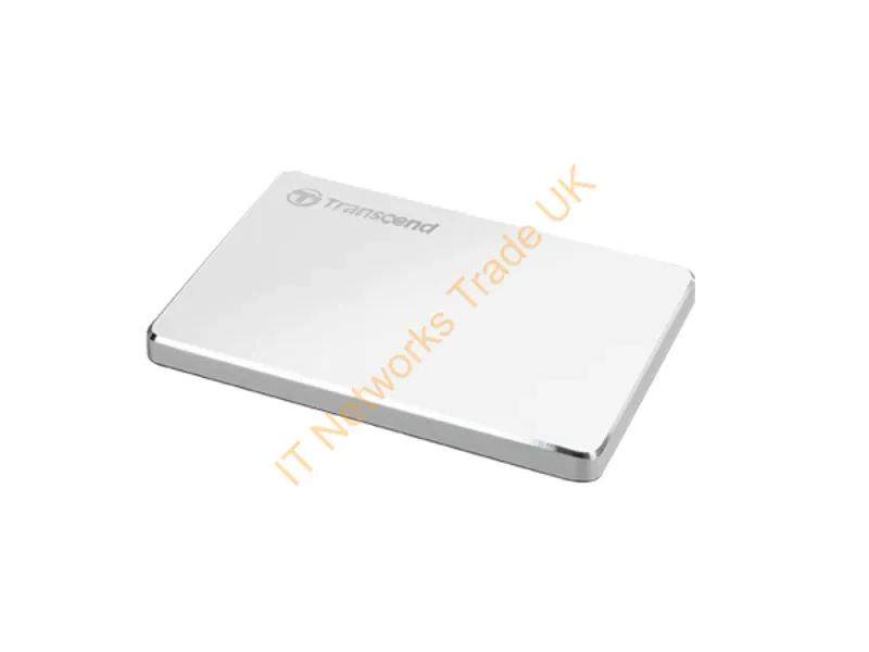 TS2TSJ25C3S - Transcend Storejet 25C3S External Hard Drive 2 Tb 2.5" Usb Type-C 3.2 Gen 1 (3.1 Gen 1) Silver