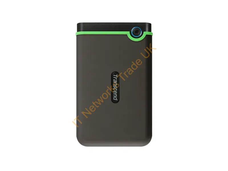 TS2TSJ25M3C - Transcend Storejet 25M3C External Hard Drive 2 Tb 2.5" Usb Type-C 3.2 Gen 1 (3.1 Gen 1) Black, Green