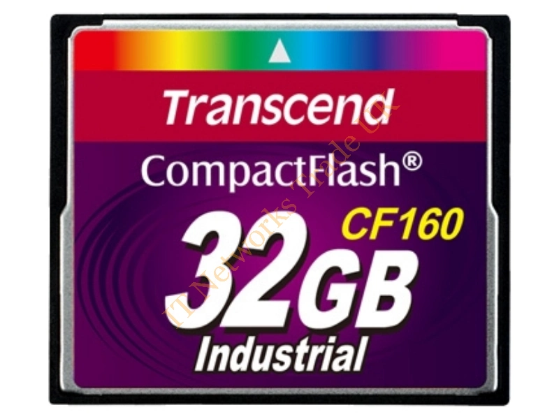 TS32GCF160 Transcend 32GB 160x CompactFlash (CF) Memory Card