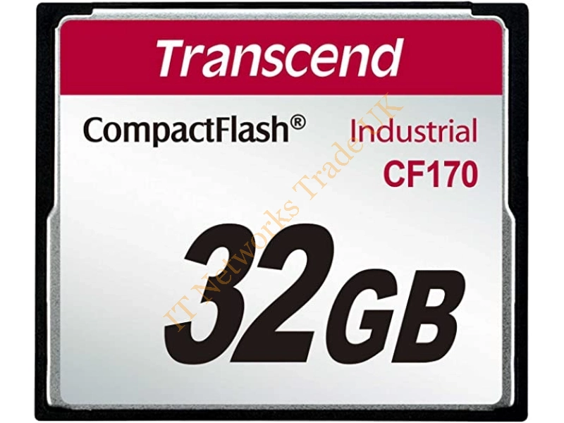 TS32GCF200I-B2 Transcend 32GB 200x CompactFlash (CF) Memory Card