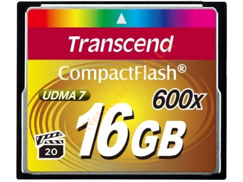 TS32GCF600 Transcend 32GB 600x CompactFlash (CF) Memory Card