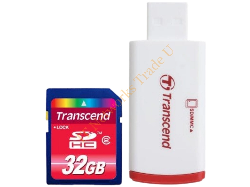 TS32GSDHC2 Transcend 32GB Class 2 SDHC Flash Memory Card