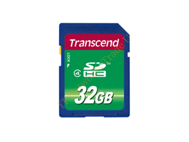 TS32GSDHC4 Transcend 32GB Class 4 SDHC Flash Memory Card