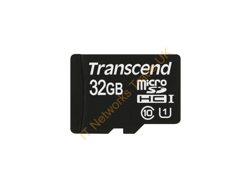 TS32GUSDCU1 Transcend Premium 32GB microSDHC UHS-I Flash Memory Card