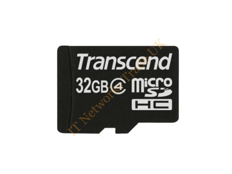 TS32GUSDHC4 Transcend 32GB Class 4 microSDHC Flash Memory Card