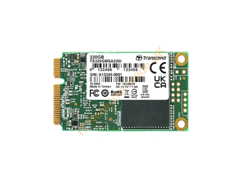 TS40GMSA520I - Transcend Msa520I 40 Gb Msata Serial Ata Iii 3D Nand