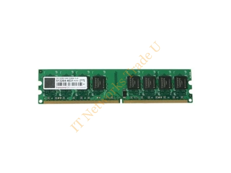TS4GAPG5533K Transcend 4GB Kit (2 X 2GB) DDR2-533MHz PC2-4200 non-ECC Unbuffered CL4 240-Pin DIMM Memory Desktop Memory
