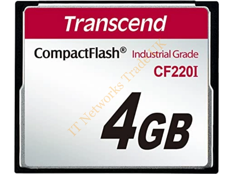 TS4GC45IF Transcend 4GB CompactFlash (CF) Memory Card
