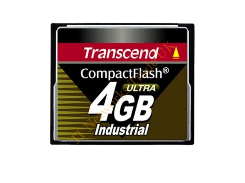 TS4GCF120-NR Transcend 4GB 120x Type I CompactFlash (CF) Memory Card