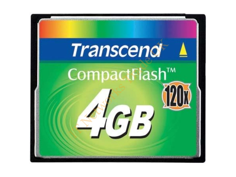 TS4GCF120 Transcend 4GB 120x Ultimate Hi-Speed CompactFlash (CF) Memory Card