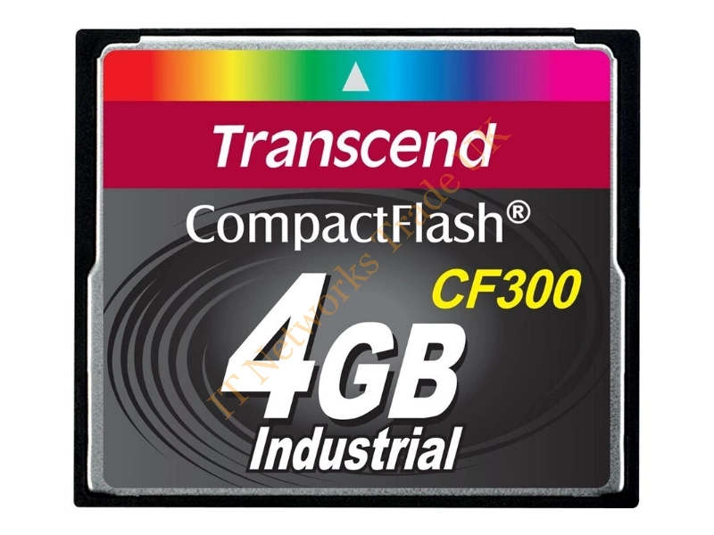 TS4GCF300 Transcend 4GB 300x CompactFlash (CF) Memory Card