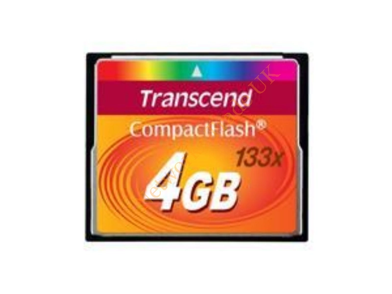 TS4GCF80 Transcend 4GB 80x Hi-Speed CompactFlash (CF) Memory Card