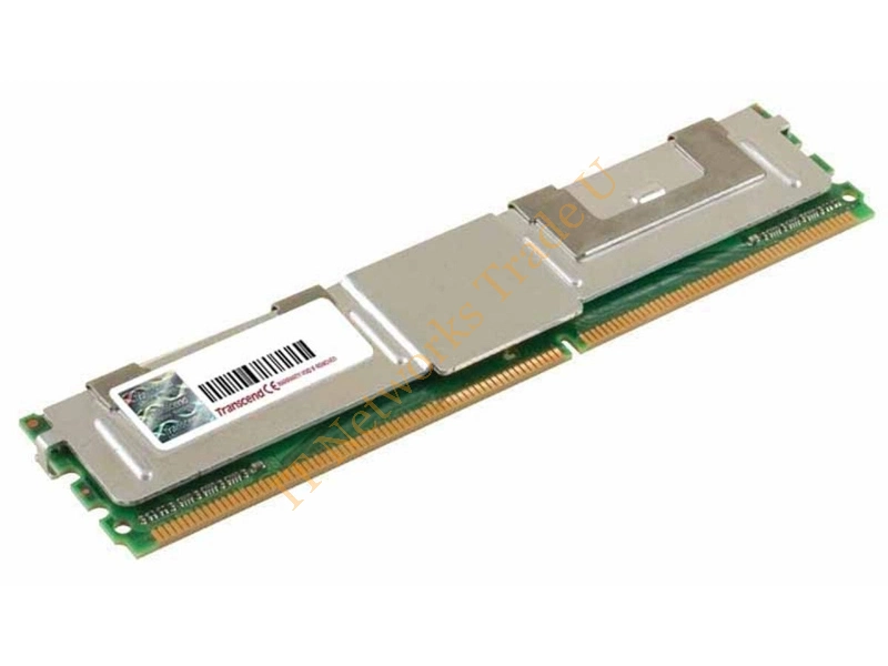 TS4GFJ3230 Transcend 4GB Kit (2 X 2GB) DDR2-667MHz PC2-5300 ECC Fully Buffered CL5 240-Pin DIMM Dual Rank Memory Server Memory