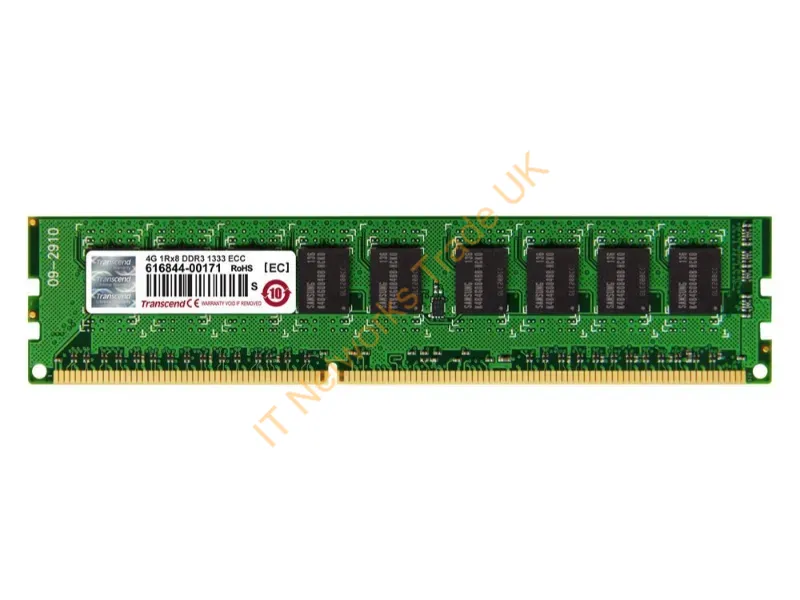 TS4GJMA343H - Transcend Jetram Ts4Gjma343H Memory Module 4 Gb 1 X 4 Gb Ddr3 1333 Mhz Ecc
