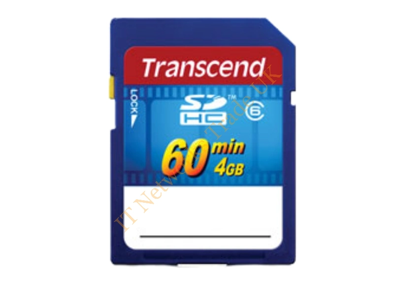 TS4GSDHC6V Transcend 4GB Class 6 SDHC Flash Memory Card