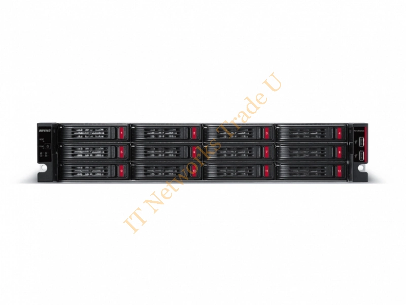 TS51210RH3204-EU - Buffalo TeraStation 51210RH NAS Rack (2U) Ethernet LAN Black NAS Servers