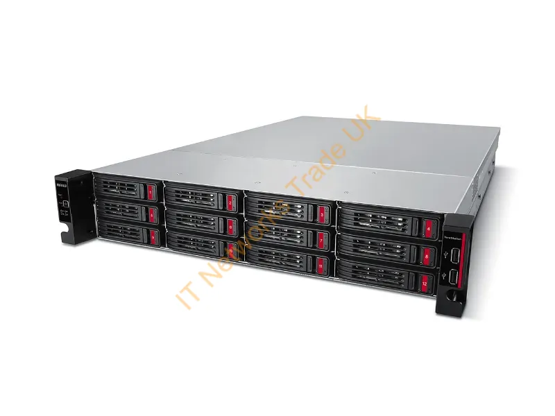 TS51220RH6404 - Buffalo Terastation Ts51220Rh6404 Nas/Storage Server Rack (2U) Ethernet Lan Black Al524