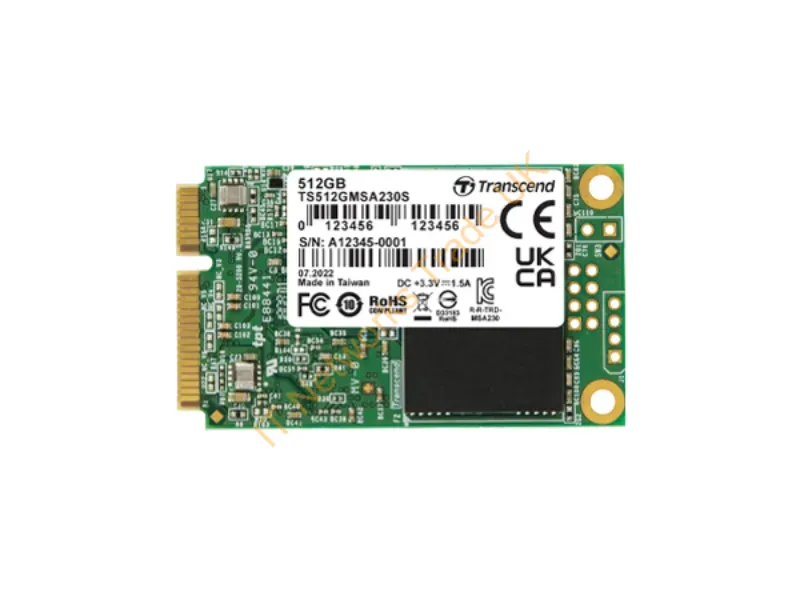 TS512GMSA230S - Transcend Msata 230S 512 Gb Serial Ata Iii 3D Nand
