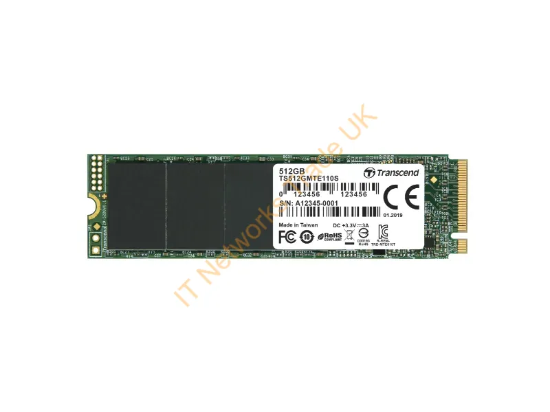 TS512GMTE110S - Transcend 110S 512GB M.2 PCI Express 3.0 Solid State Drives