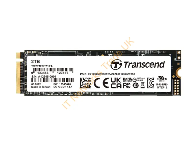 TS512GMTE712A - Transcend Pcie M.2 Ssds 512 Gb Pci Express 4.0 Nvme 3D Nand