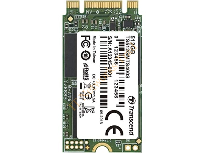 TS512GMTS400S Transcend MTS400S 512GB SATA 6Gb/ MLC M.2 Solid State Drive SSD Storage