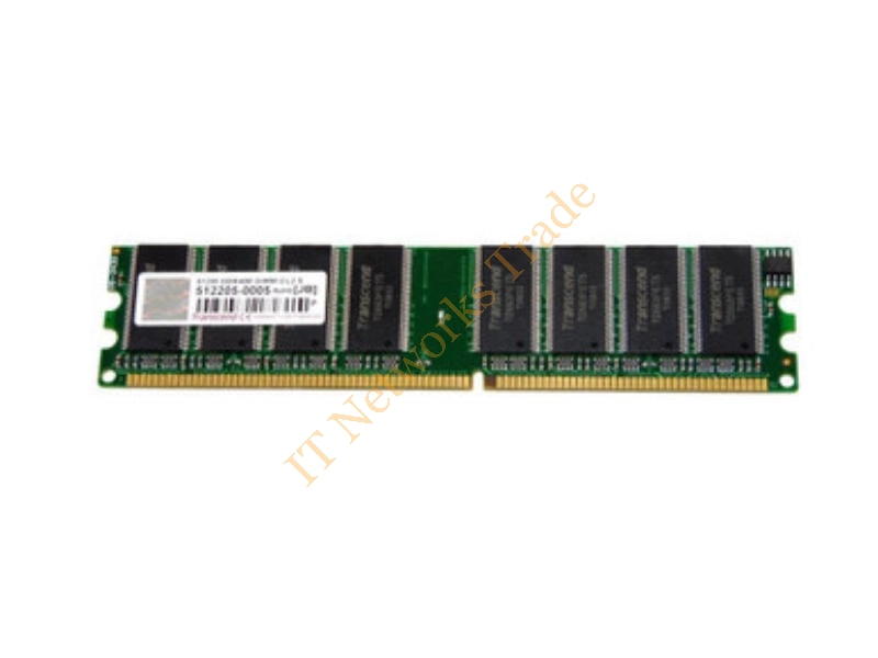 TS512MAP9656 Transcend 512MB DDR-400MHz PC3200 non-ECC Unbuffered CL3 184-Pin DIMM Memory Module Desktop Memory