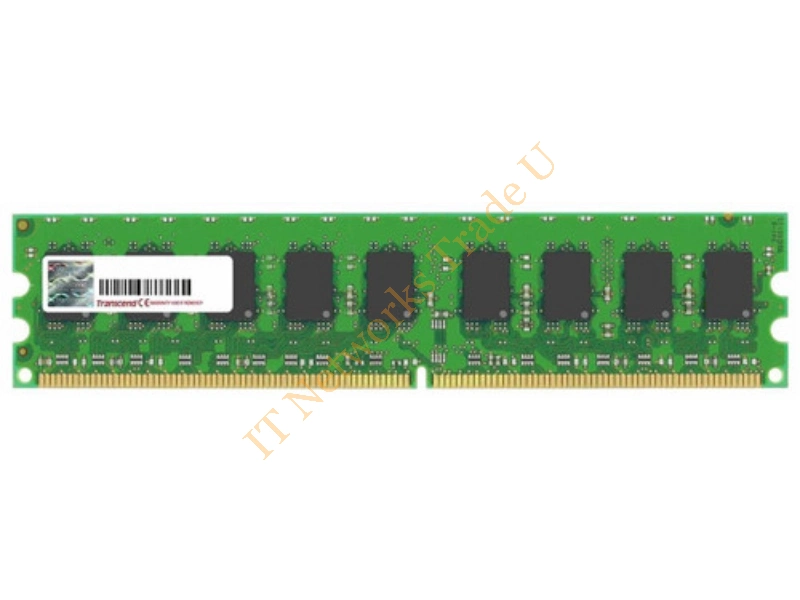 TS512MCQ4400 Transcend 512MB DDR2-800MHz PC2-6400 ECC Unbuffered CL5 240-Pin Long-DIMM Memory Module Server Memory