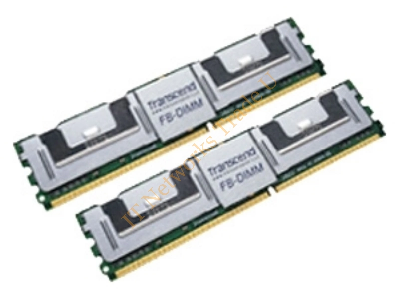 TS512MHP4100 Transcend 512MB DDR-333MHz PC2700 ECC Unbuffered CL2.5 184-Pin DIMM Memory Module Server Memory