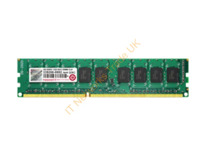 TS512MLK72V3N - Transcend 4Gb Ddr3 240Pin Long-Dimm Memory Module 1 X 4 Gb 240-Pin Dimm Ecc