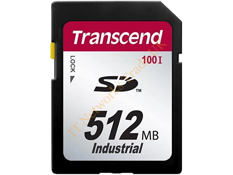 TS512MSD100I Transcend 512MB Industrial SD Flash Memory Card