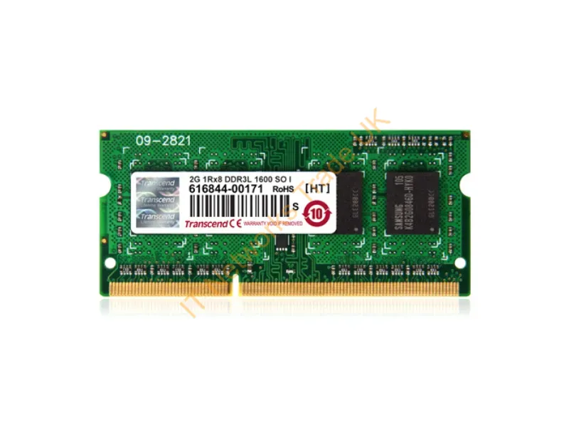 TS512MSK64V6H Transcend 4GB DDR3-1600MHz PC3-12800 non-ECC Unbuffered CL11 204-Pin SoDimm Single Rank Memory Module Laptop Memory