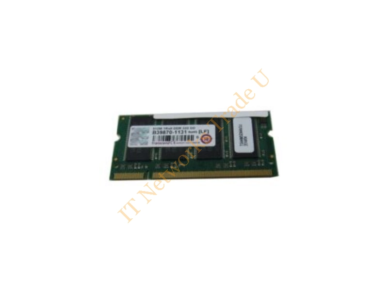 TS512MSY690 Transcend 512MB DDR2-400MHz PC2-3200 non-ECC Unbuffered CL3 200-Pin SoDimm Memory Module Laptop Memory