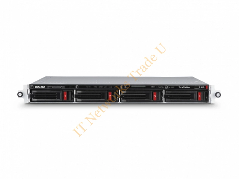 TS5410RN1204-EU - Buffalo TeraStation 5410RN NAS Rack (1U) Ethernet LAN Black NAS Servers