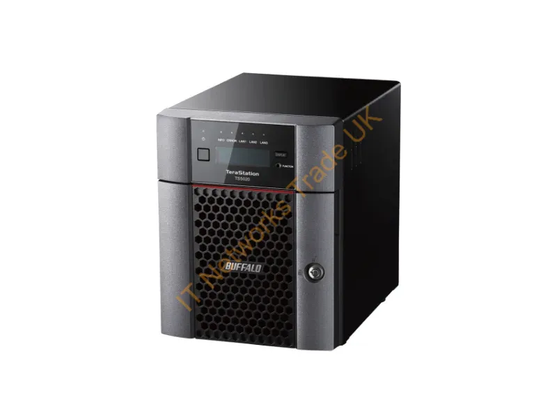 TS5420DN6404 - Buffalo Terastation Ts5420Dn6404 Nas/Storage Server Desktop Annapurna Labs Al524 8 Gb Ddr4 64 Tb Hdd Black