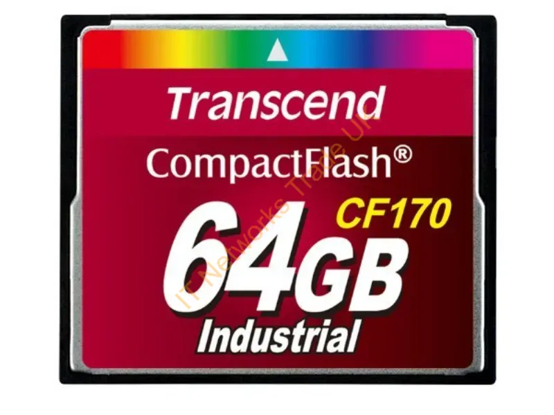 TS64GCF170 Transcend 64GB CompactFlash (CF) Memory Card