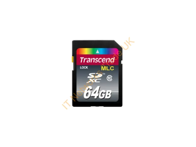 TS64GSDXC10M Transcend 64GB Class 10 SDXC Flash Memory Card