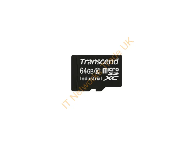 TS64GUSDC10I Transcend 64GB Class 10 microSDXC Flash Memory Card