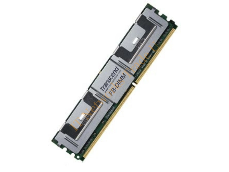 TS64MFB72V5J-T Transcend 512MB DDR2-533MHz PC2-4200 ECC Fully Buffered CL4 240-Pin DIMM Single Rank Memory Module Server Memory