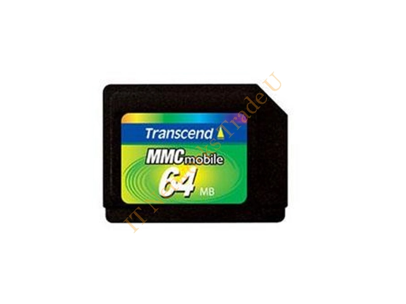 TS64MRMMC4 Transcend 64MB MMC Flash Memory Card