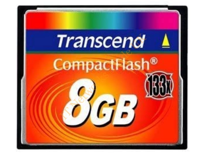 TS8GCF120-NF Transcend 8GB 120x non-DMA Fix MODE Type-I CompactFlash (CF) Memory Card