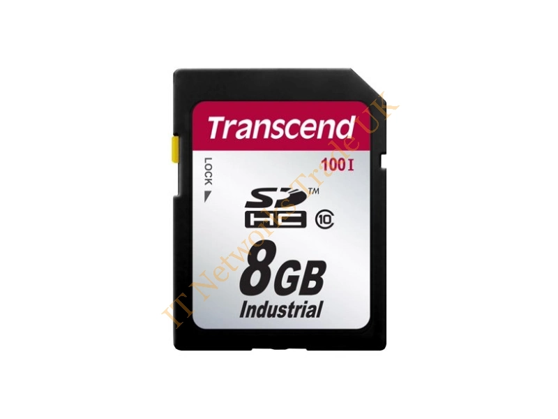 TS8GSDHC100I Transcend Industrial 8GB Class 10 SDHC Flash Memory Card