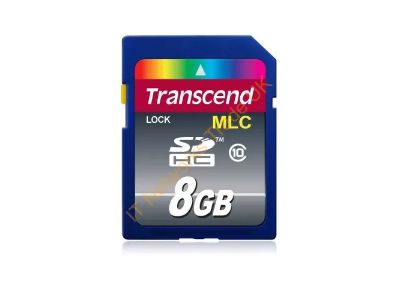 TS8GSDHC10M Transcend 8GB Class 10 SDHC Flash Memory Card