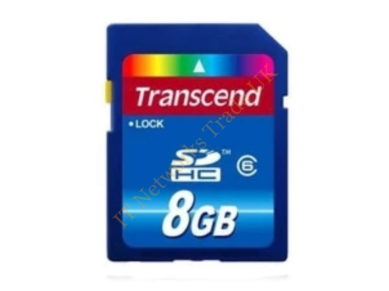 TS8GSDHC66 Transcend 8GB Class 6 SDHC Flash Memory Card