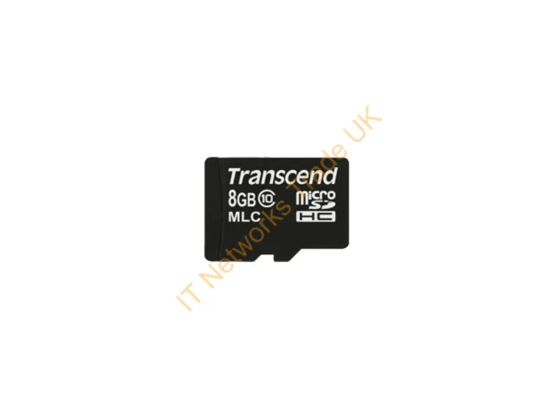 TS8GUSDC10M Transcend 8GB Class 10 microSDHC Flash Memory Card