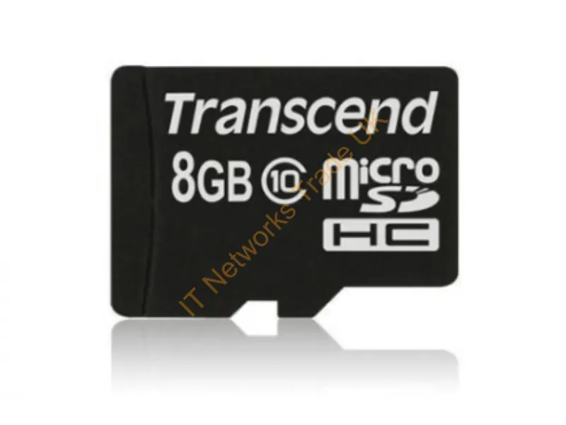 TS8GUSDHC10U1 Transcend Ultimate 8GB Class 10 microSDHC Flash Memory Card