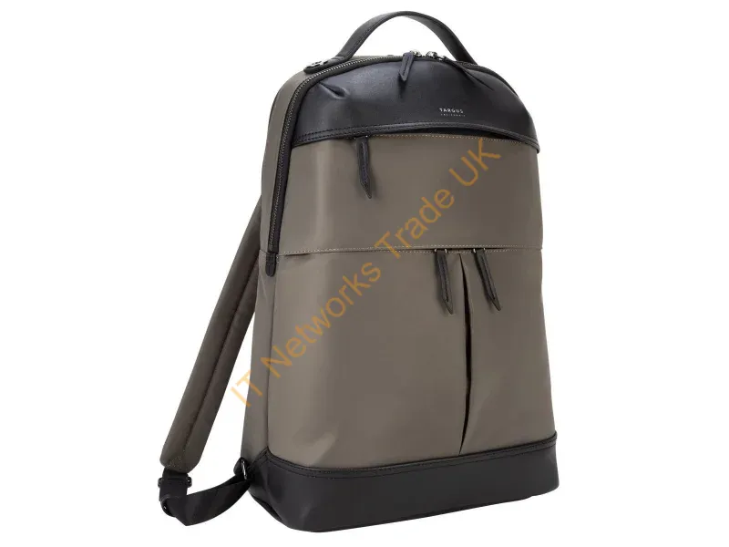 TSB94502GL - Targus Newport notebook case 38.1 cm (15") Backpack Black, Olive