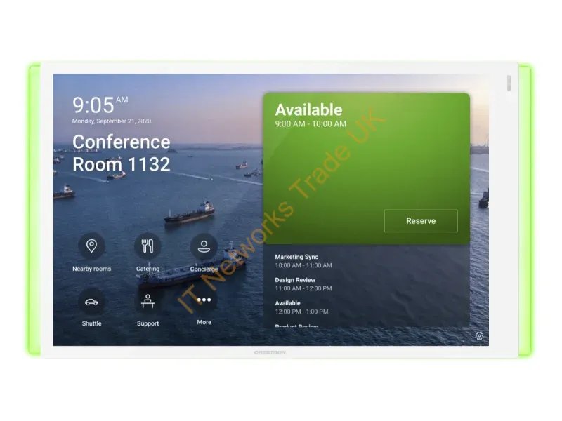 TSS-1070-T-W-S-LBKIT - Crestron TSS-1070-T-W-S-LB KIT meeting room display 25.6 cm (10.1") 1920 x 1200 pixels 802.11a, 802.11b, 802.11g, Wi-Fi 4 (802.11n), Wi-Fi 5 (802.11ac) Plastic