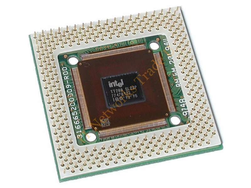 TT80503200 Intel Pentium MMX 1-Core 200MHz 66MHz FSB 16KB L2 Cache Socket TCP320 Retail Processor