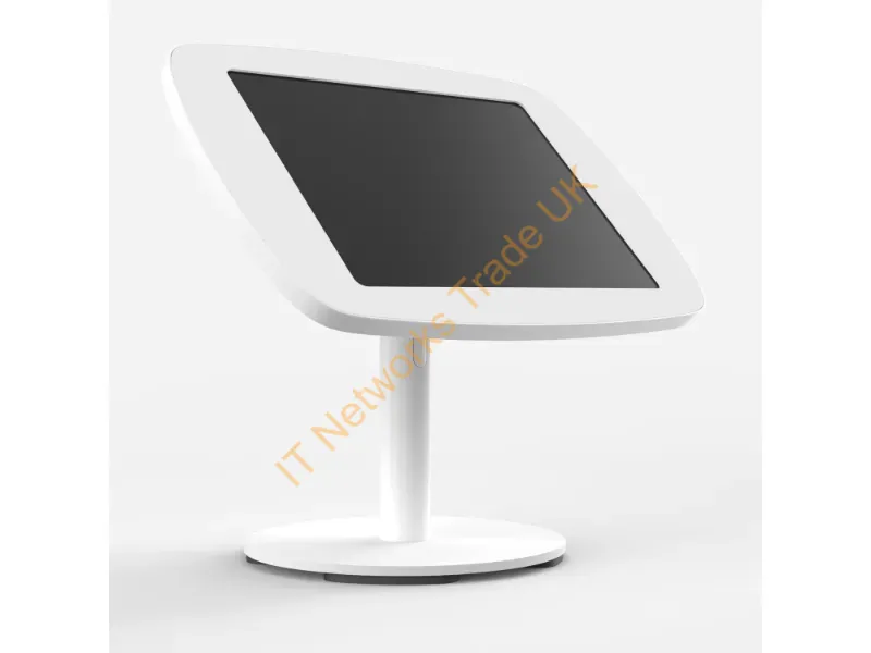 TTCO-W4-PL4-MG - Bouncepad Original Twist + Counter Base | Apple iPad Pro 3rd, 4th, 5th and 6th Gen 12.9 (2018 2022) | White | Exposed Front Camera and Home Button